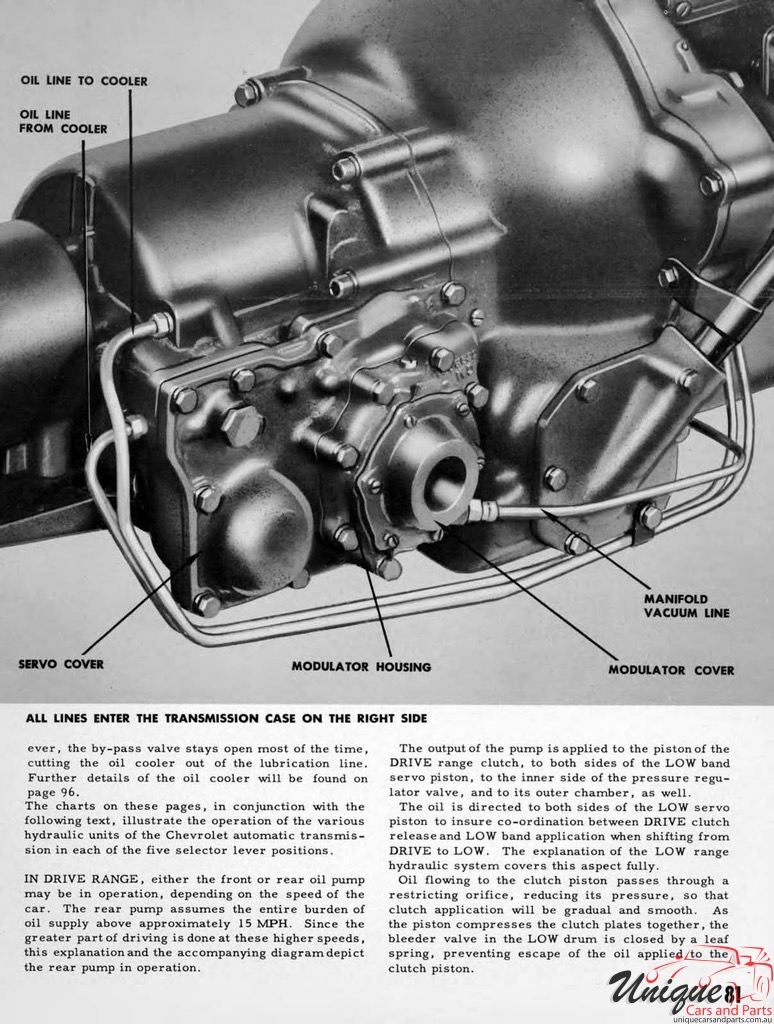 1950 Chevrolet Engineering Features Brochure Page 81
